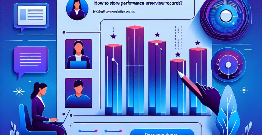 绩效面谈记录怎么存？HR 软件评估结果归档技巧